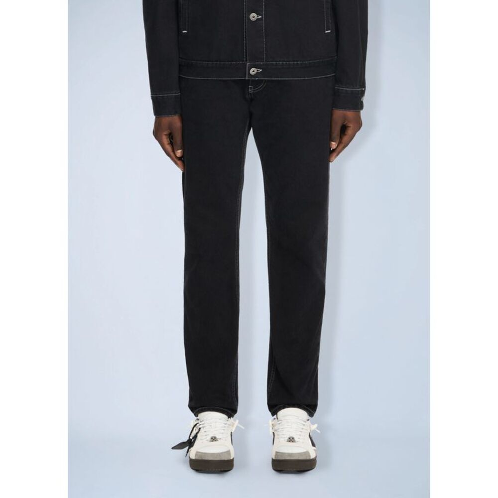 Off-White Men Half Arrow Tapered Jeans